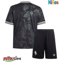 Camiseta Juventus Tercera Equipación para niños 2025-26 manga corta (+ pantalones cortos)